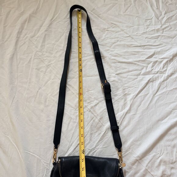 Marc by Marc Jacobs Standard Supply Leather Crossbody Bag Black Gold Hardware - Picture 5 of 16